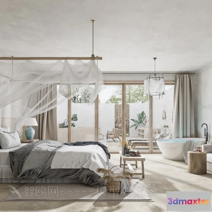 1375675 - Homestay 3D Interior Scene - 3D Models - 184 3D Max