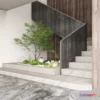 1375767 - Staircase Decoration - 3D Interior Scene - 3D Models - 180 3D Max
