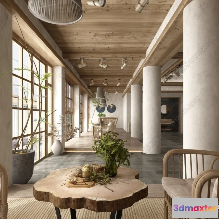 1375925 - Homestay 3D Interior Scene - 3D Models - 188 3D Max