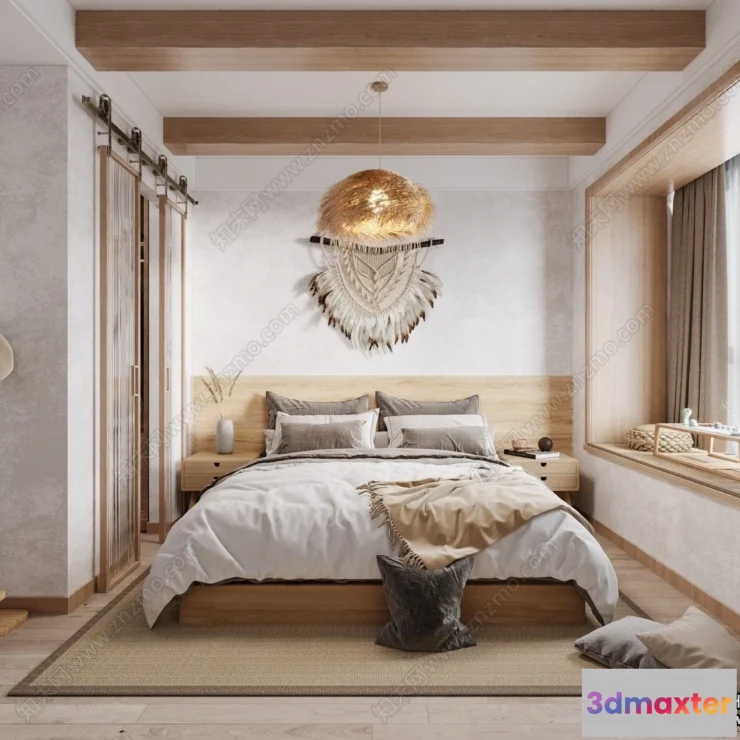 1375986 - Homestay 3D Interior Scene - 3D Models - 189 3D Max