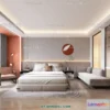 1376017 - Bedroom For Hotel - 3D Scene - Interior Design - 074 3D Max