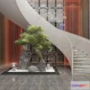 1376722 - Staircase Decoration - 3D Interior Scene - 3D Models - 195 3D Max