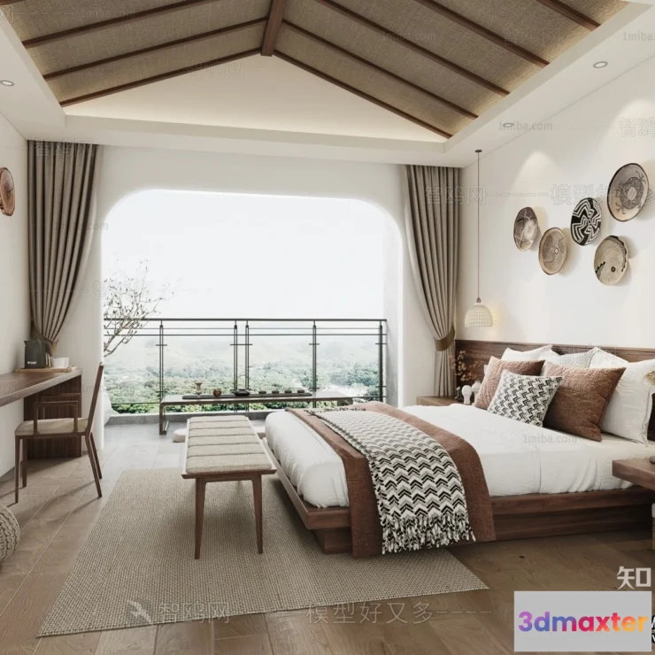 1376732 - Homestay 3D Interior Scene - 3D Models - 200 3D Max