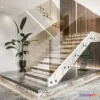 1376785 - Staircase Decoration - 3D Interior Scene - 3D Models - 196 3D Max