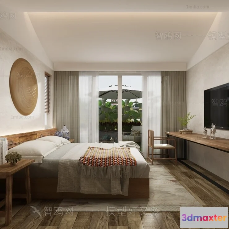 1376935 - Homestay 3D Interior Scene - 3D Models - 203 3D Max