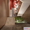 1377052 - Staircase Decoration - 3D Interior Scene - 3D Models - 200 3D Max