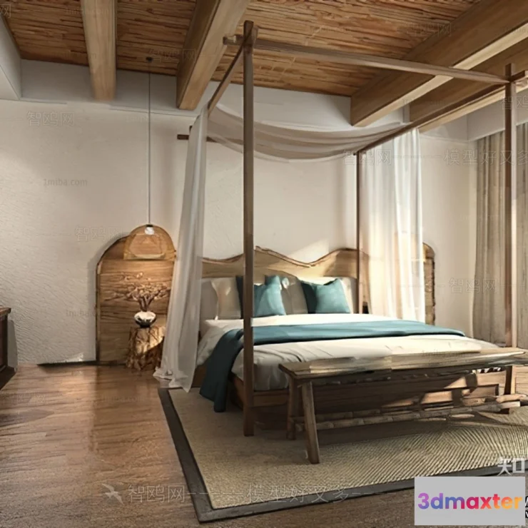 1377269 - Homestay 3D Interior Scene - 3D Models - 208 3D Max