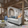 1377479 - Homestay 3D Interior Scene - 3D Models - 211 3D Max