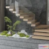 1377667 - Staircase Decoration - 3D Interior Scene - 3D Models - 209 3D Max