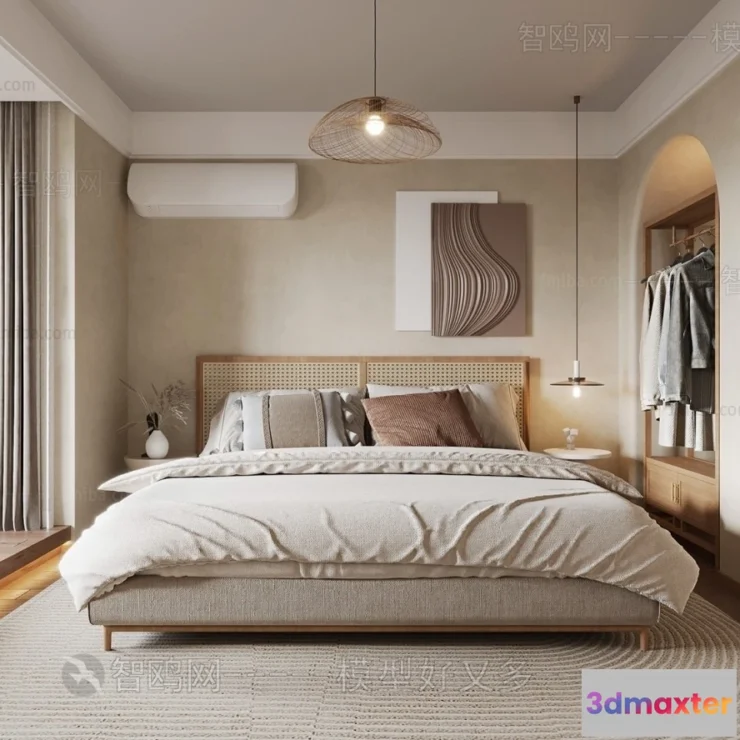 1377797 - Homestay 3D Interior Scene - 3D Models - 216 3D Max