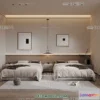 1377807 - Bedroom For Hotel - 3D Scene - Interior Design - 100 3D Max