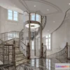 1378046 - Staircase Decoration - 3D Interior Scene - 3D Models - 215 3D Max