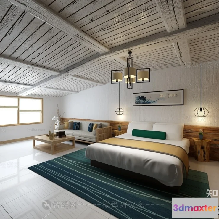 1378737 - Homestay 3D Interior Scene - 3D Models - 230 3D Max