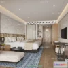1378751 - Bedroom For Hotel - 3D Scene - Interior Design - 114 3D Max