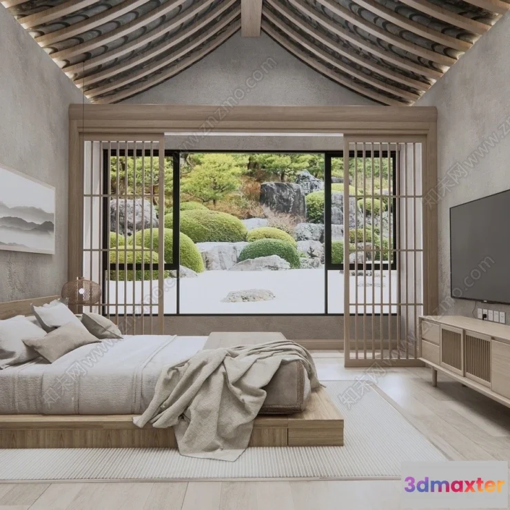 1379529 - Homestay 3D Interior Scene - 3D Models - 242 3D Max