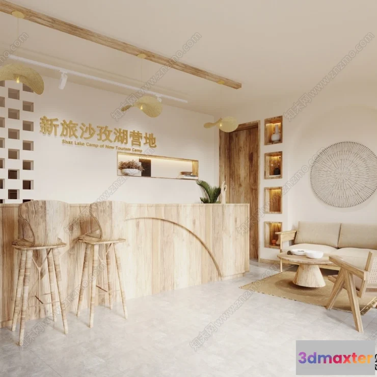 1379727 - Homestay 3D Interior Scene - 3D Models - 245 3D Max