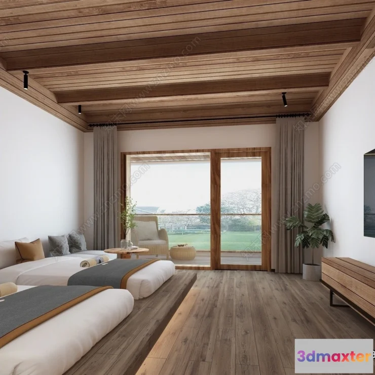 1379798 - Homestay 3D Interior Scene - 3D Models - 246 3D Max