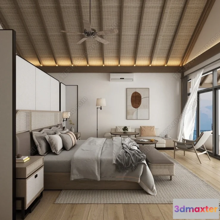 1379857 - Homestay 3D Interior Scene - 3D Models - 247 3D Max