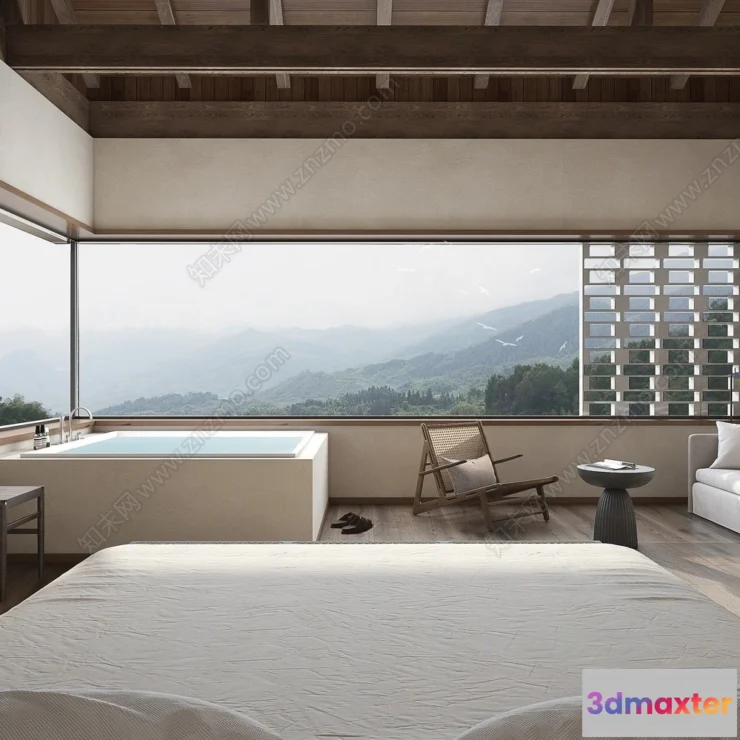 1379937 - Homestay 3D Interior Scene - 3D Models - 248 3D Max