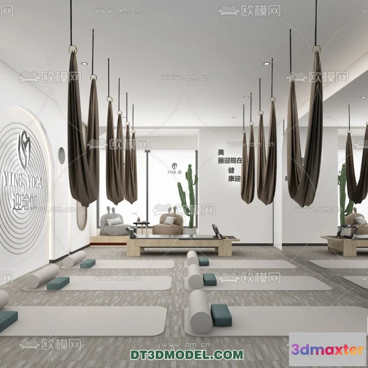 1380357 - Yoga Room With Thoughtful Design - 3D Scenes - 024 3D Max