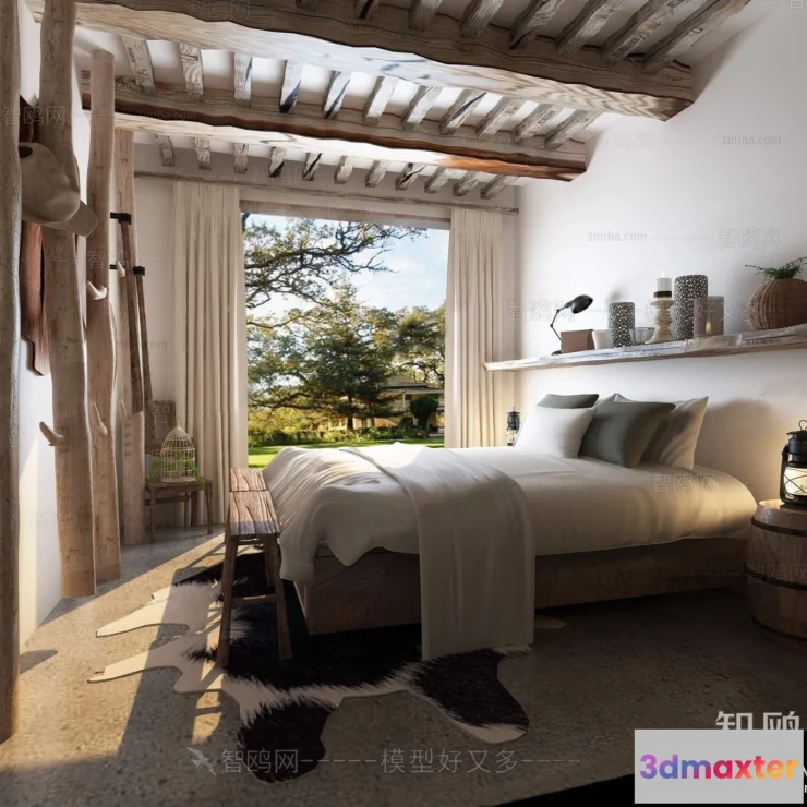 1381230 - Homestay 3D Interior Scene - 3D Models - 268 3D Max