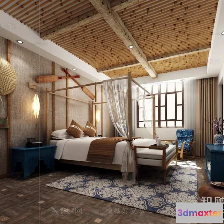 1381290 - Homestay 3D Interior Scene - 3D Models - 269 3D Max