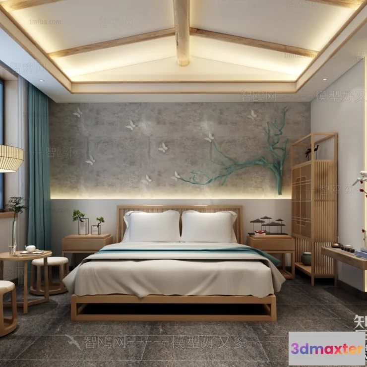 1382565 - Homestay 3D Interior Scene - 3D Models - 288 3D Max