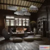 1383143 - Homestay 3D Interior Scene - 3D Models - 297 3D Max