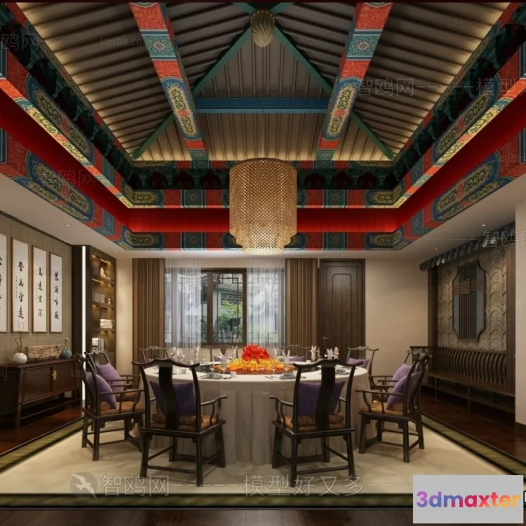 1383494 - Homestay 3D Interior Scene - 3D Models - 302 3D Max