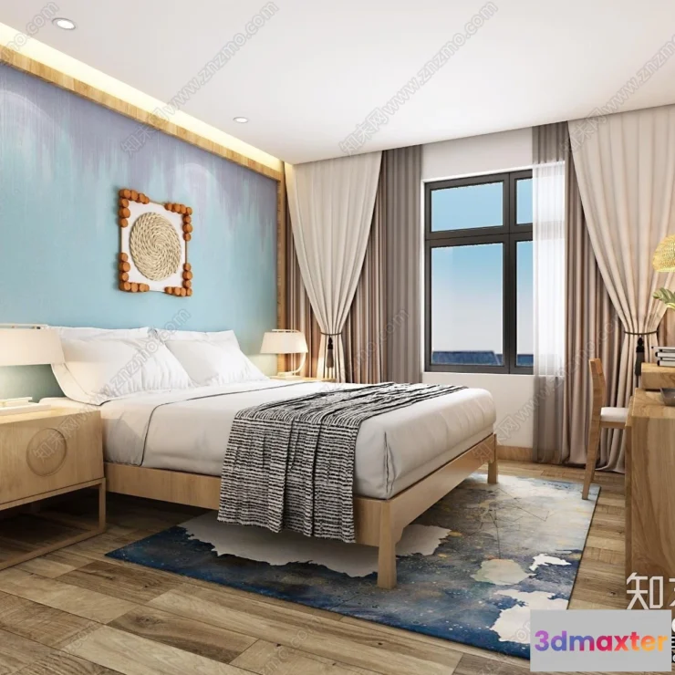 1384407 - Homestay 3D Interior Scene - 3D Models - 316 3D Max