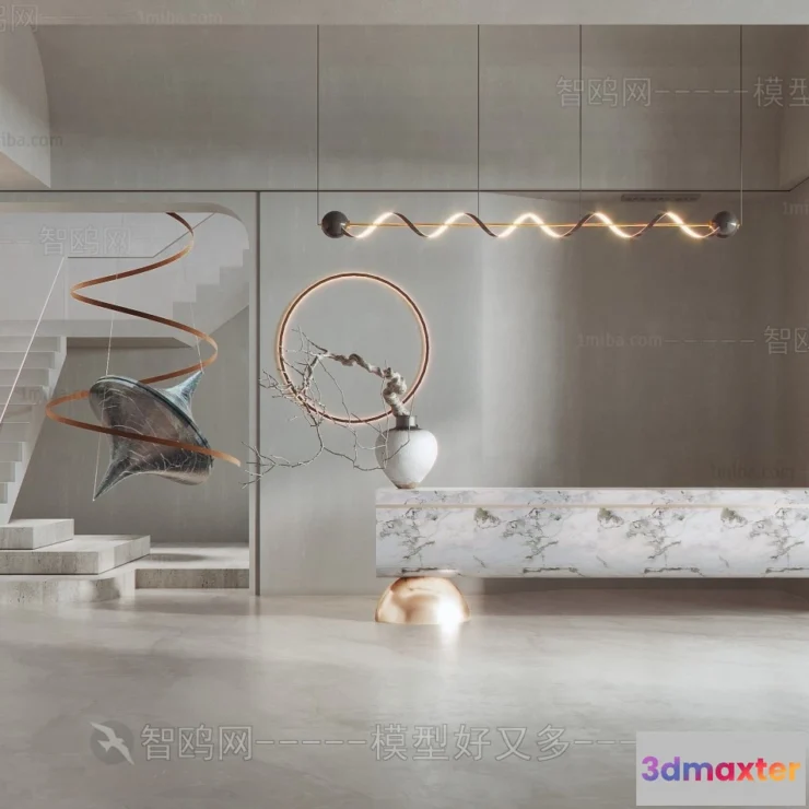 1384472 - Hotel - Reception - 3D Interior Scene - 3D Models - 316 3D Max