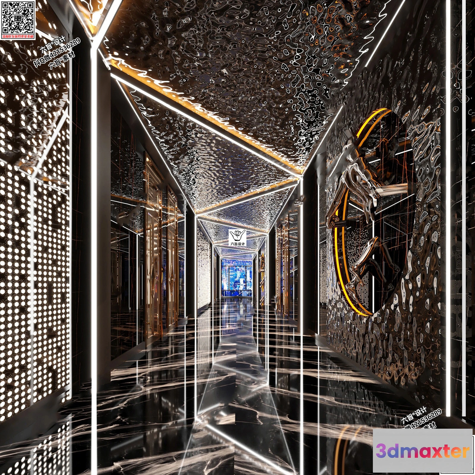 1385194 - Karaoke - Bar - KTV 3D Interior Scenes - 042 3D Max