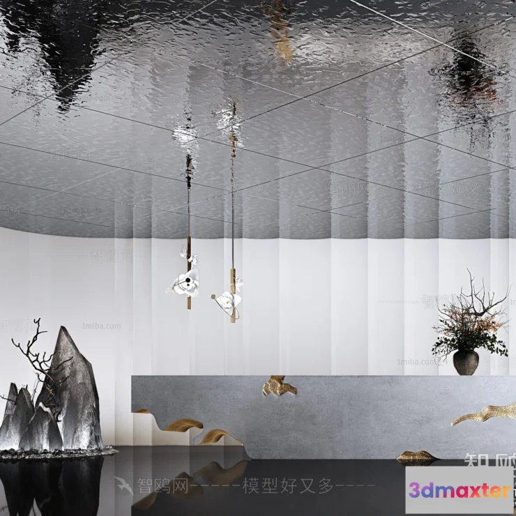 1386070 - Hotel - Reception - 3D Interior Scene - 3D Models - 341 3D Max