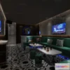 1386353 - Karaoke - Bar - KTV 3D Interior Scenes - 059 3D Max