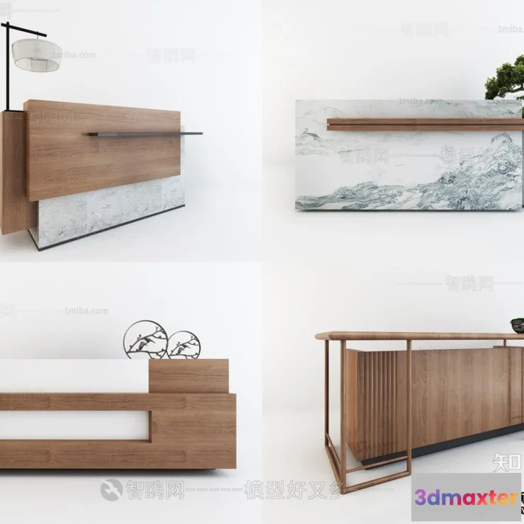 1386876 - Hotel - Reception - 3D Interior Scene - 3D Models - 353 3D Max