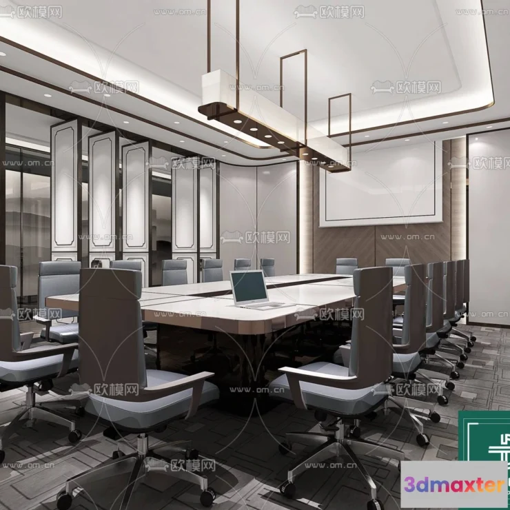 1387102 - Meeting Room 3D Scene - Interior Design - 007 3D Max