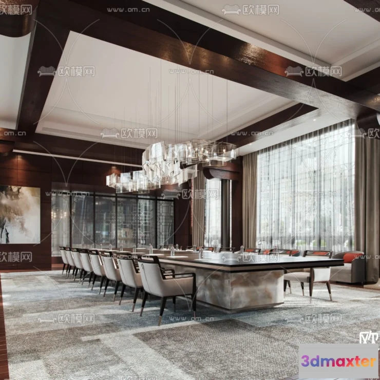1387161 - Meeting Room 3D Scene - Interior Design - 008 3D Max
