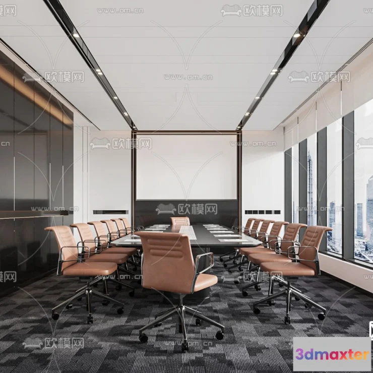 1387221 - Meeting Room 3D Scene - Interior Design - 009 3D Max