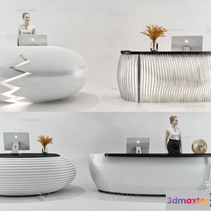 1387287 - Hotel - Reception - 3D Interior Scene - 3D Models - 359 3D Max