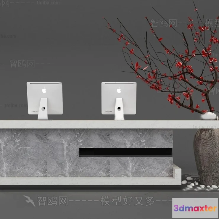 1387932 - Hotel - Reception - 3D Interior Scene - 3D Models - 369 3D Max