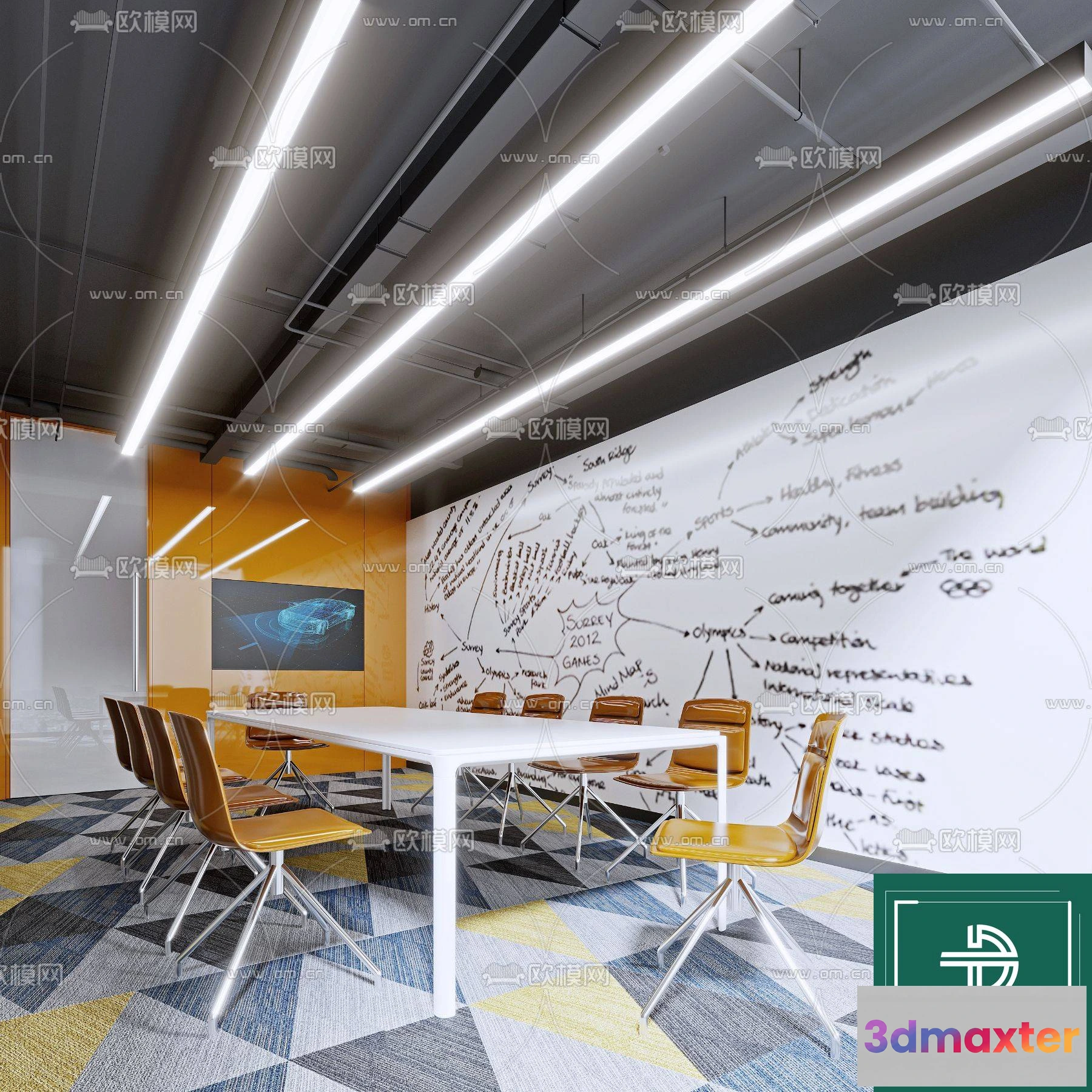 1388117 - Meeting Room 3D Scene - Interior Design - 023 3D Max