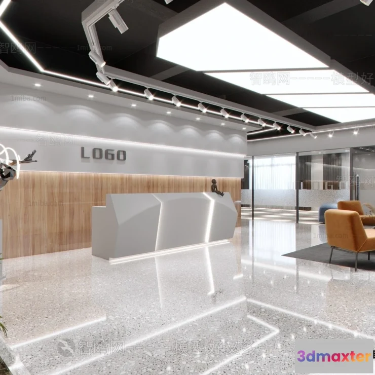 1388592 - Hotel - Reception - 3D Interior Scene - 3D Models - 379 3D Max