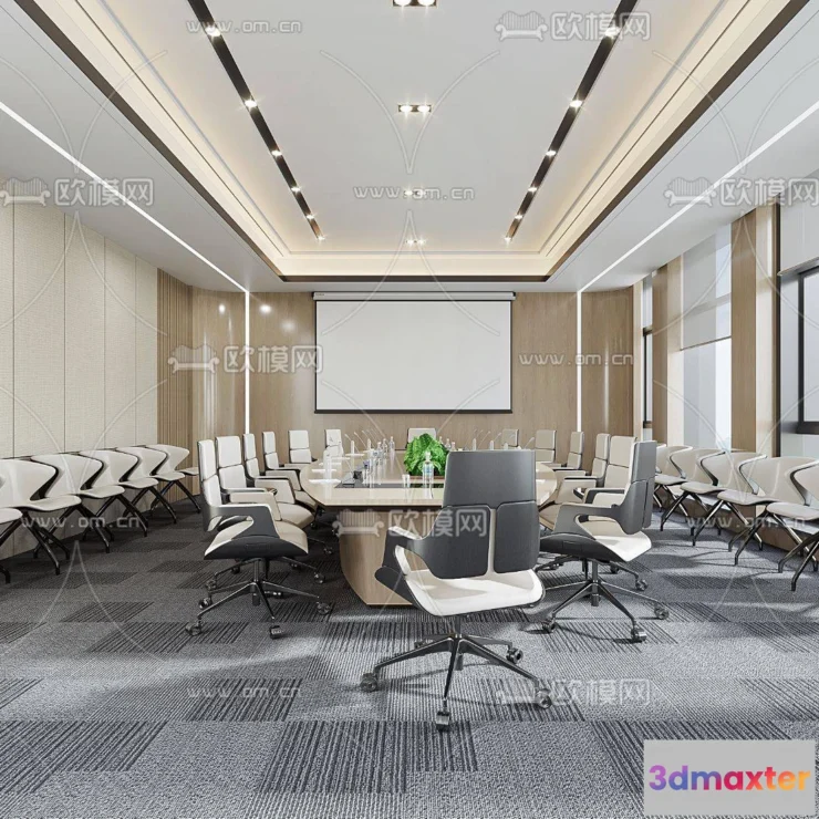 1388743 - Meeting Room 3D Scene - Interior Design - 032 3D Max