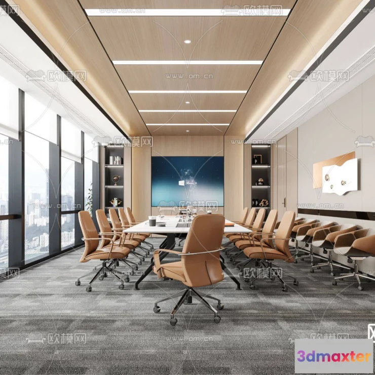 1388873 - Meeting Room 3D Scene - Interior Design - 034 3D Max
