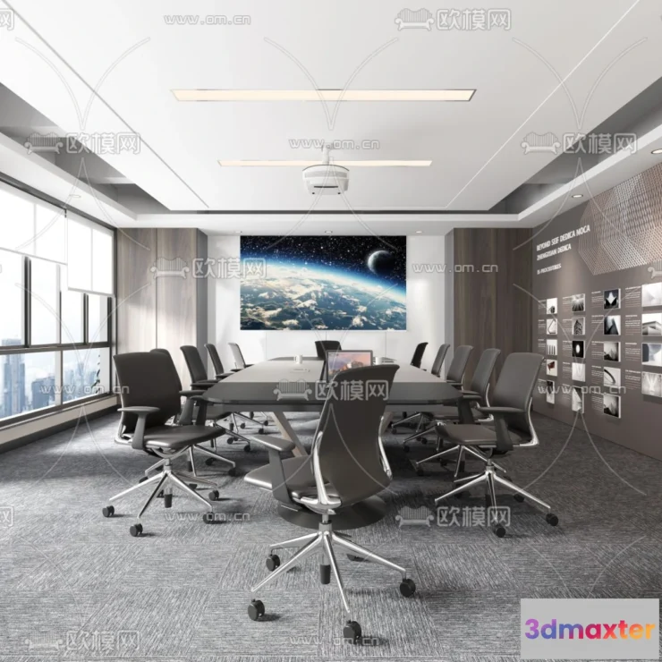 1389284 - Meeting Room 3D Scene - Interior Design - 040 3D Max
