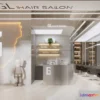 1389609 - Hair Salon - 3D Interior Scene - 3D Models - 034 3D Max