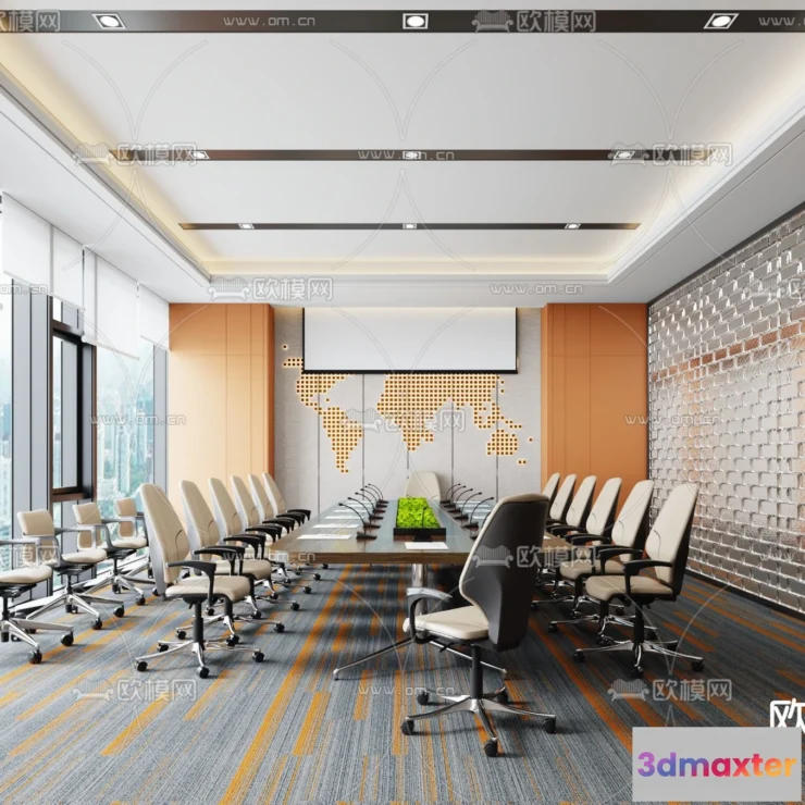 1389617 - Meeting Room 3D Scene - Interior Design - 045 3D Max