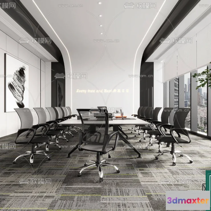 1389738 - Meeting Room 3D Scene - Interior Design - 047 3D Max