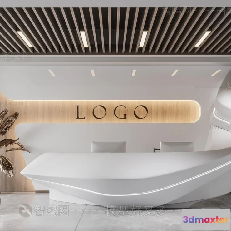 1389757 - Hotel - Reception - 3D Interior Scene - 3D Models - 396 3D Max