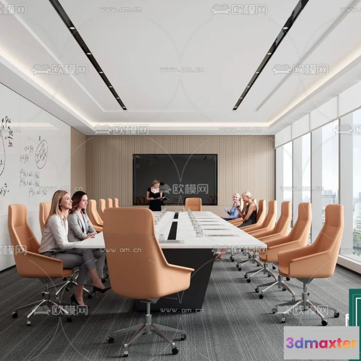 1390535 - Meeting Room 3D Scene - Interior Design - 059 3D Max
